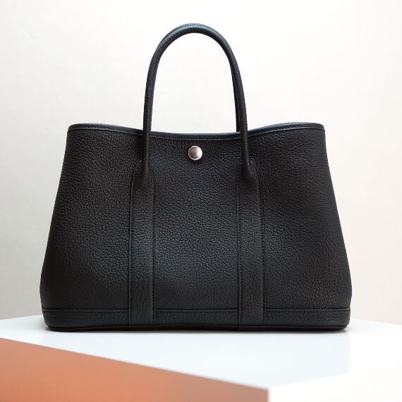 【エルメス HERMES】ガーデンパーティー30 TPM ネゴンダ べブラン シルバー金具 (100%マシン)